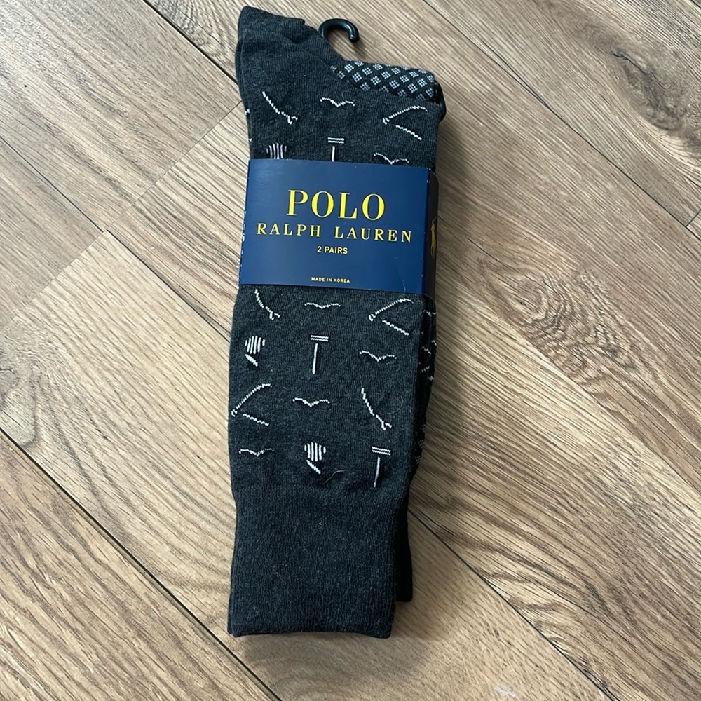 Ralph Lauren men’s socks- 2 pairs